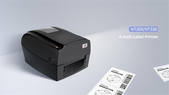 HPRT HT300 Termotransferová tiskárna štítků: efektivní tisk QR kódů pro kontrolu zařízení