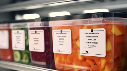 Průvodce etiketami a tiskárnami potravinářských přípravků